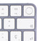Apple Magic Keyboard with Touch ID (A2449) - Blue (White Keys)
