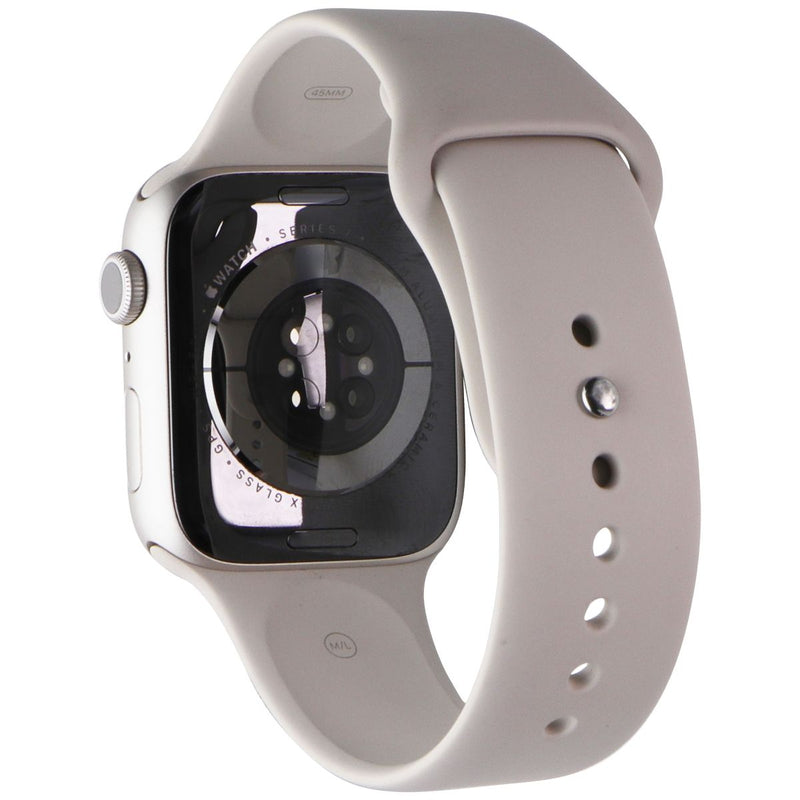 Apple Watch Series 7 (A2474) (GPS Only) 45mm Starlight AL/Starlight Sport Band