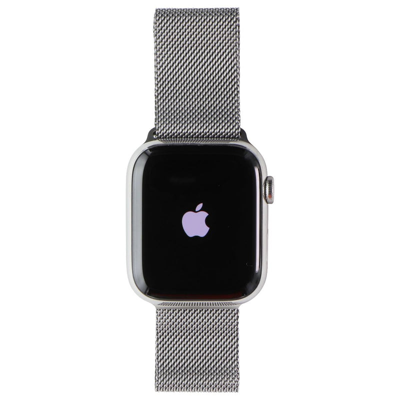 Apple Watch Series 7 (GPS + LTE) A2477 (45mm) Silver SS/Silver Milanese Loop