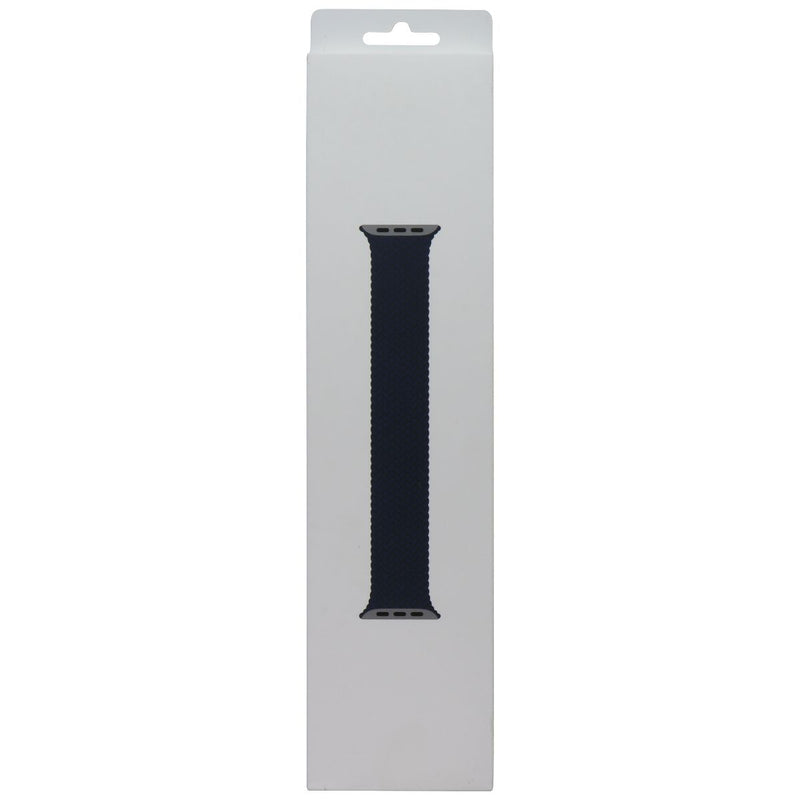 Apple 45mm Braided Solo Loop for Apple Watch 49/46/45/44mm - Abyss Blue/Size 5