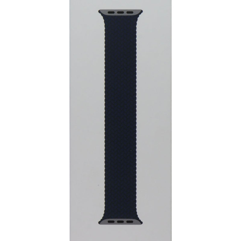 Apple 45mm Braided Solo Loop for Apple Watch 49/46/45/44mm - Abyss Blue/Size 5