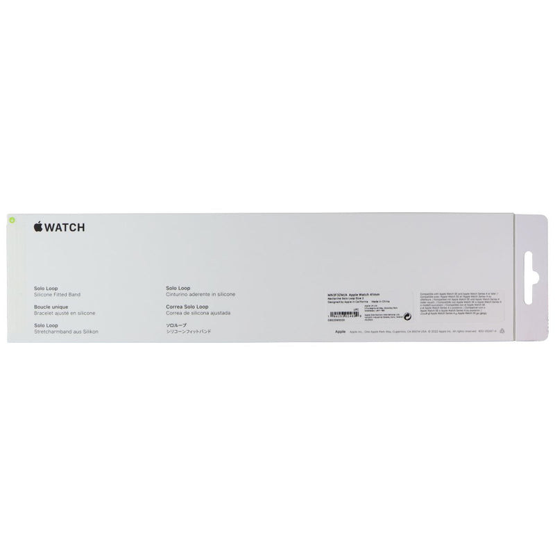 Apple 41mm Solo Loop Band for Apple Watch 38/40/41mm - Nectarine - Size 2