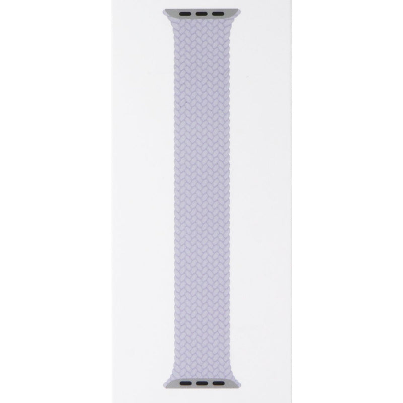 Apple 45mm Braided Solo Loop for Apple Watch 49/46/45/44mm - Purple Fog / Size 5