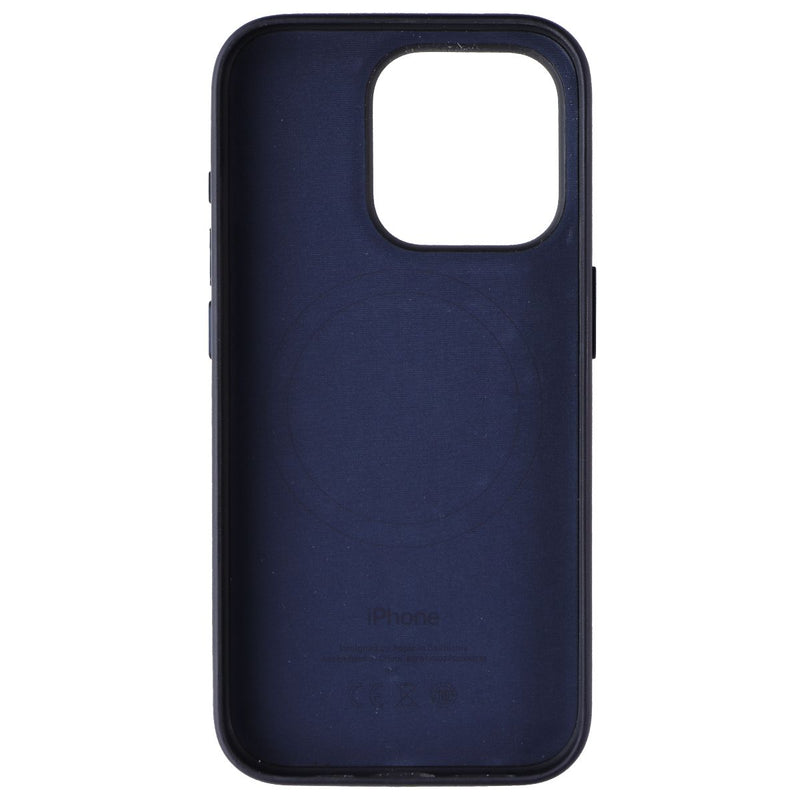 Apple FineWoven Case for MagSafe for Apple iPhone 15 Pro - Pacific Blue