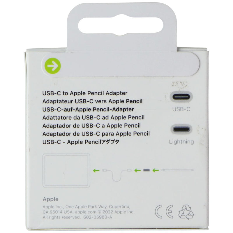 Apple USB-C to Apple Pencil Adapter - White (MQLU3ZM/A)