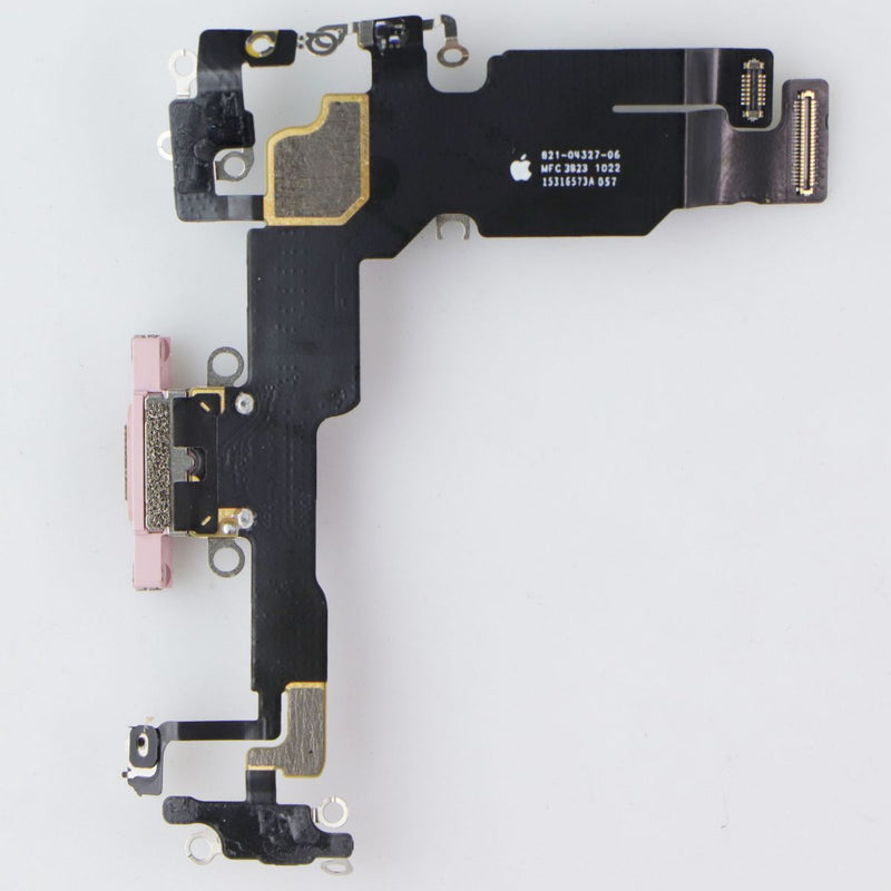 Repair Part - OEM Pull Replacement Charge Port for Apple iPhone 15 - Pink