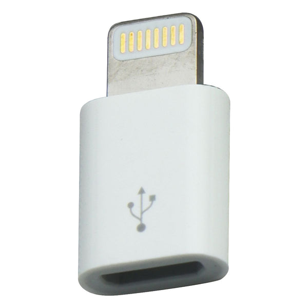 Apple Lightning 8-Pin to Micro USB Adapter - White (MD820ZM/A)