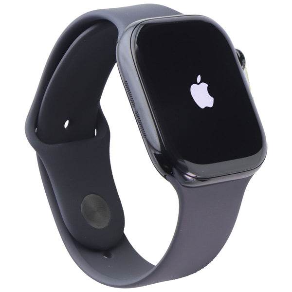 Apple Watch Series 10 (GPS + LTE, 46mm) - Jet Black AL/Black Sp Band M/L - A3003
