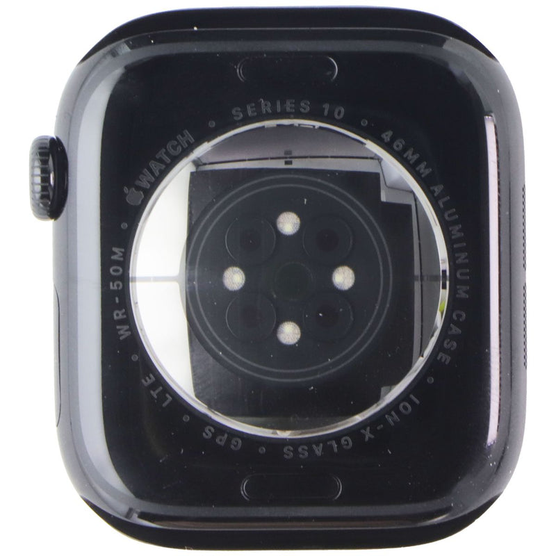 Apple Watch Series 10 (GPS + LTE, 46mm) - Jet Black AL/Black Sp Band M/L - A3003