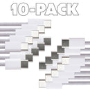 Apple (10 Pack) of 60W (3.3-Ft) USB-C Cables for iPhone 15, iPads, and MacBooks