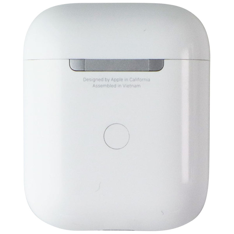 Apple AirPods (1st Gen) Headphones with (2nd Gen) Wireless Charging Case - White