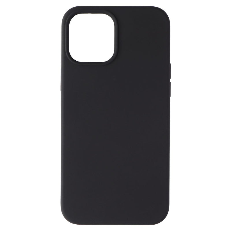 AQA Rigid Silicone Case for Apple iPhone 12 Pro Max - Matte Black