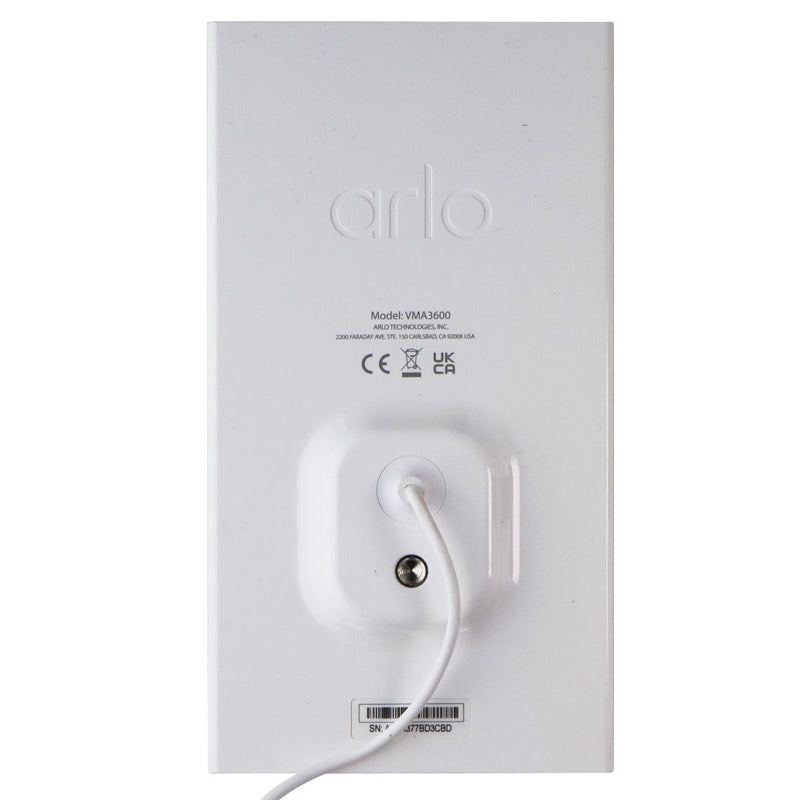 Arlo Essential Solar Panel Charger - White (VMA3600)