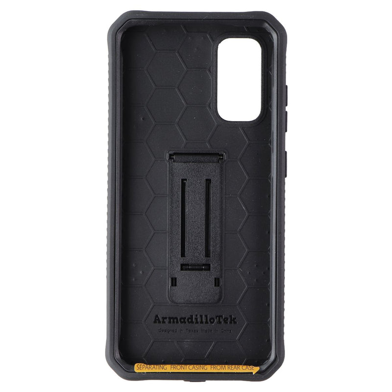ArmadilloTek Vanguard Case with Kickstand for Samsung Galaxy S20 - Black