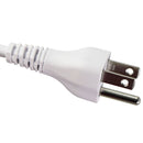 ASAP (7A / 125V) 3-Prong Power Supply Cable - White (A12-0128-AC2 / E326979)