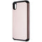 Asmyna Premium Dual Layer Protective Case for Motorola Moto E6 - Rose Gold/Black