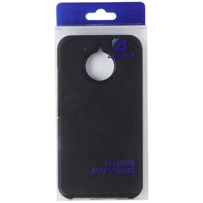 ASMYNA Premium Dual Layer Case for Motorola Moto E4 Plus - Black