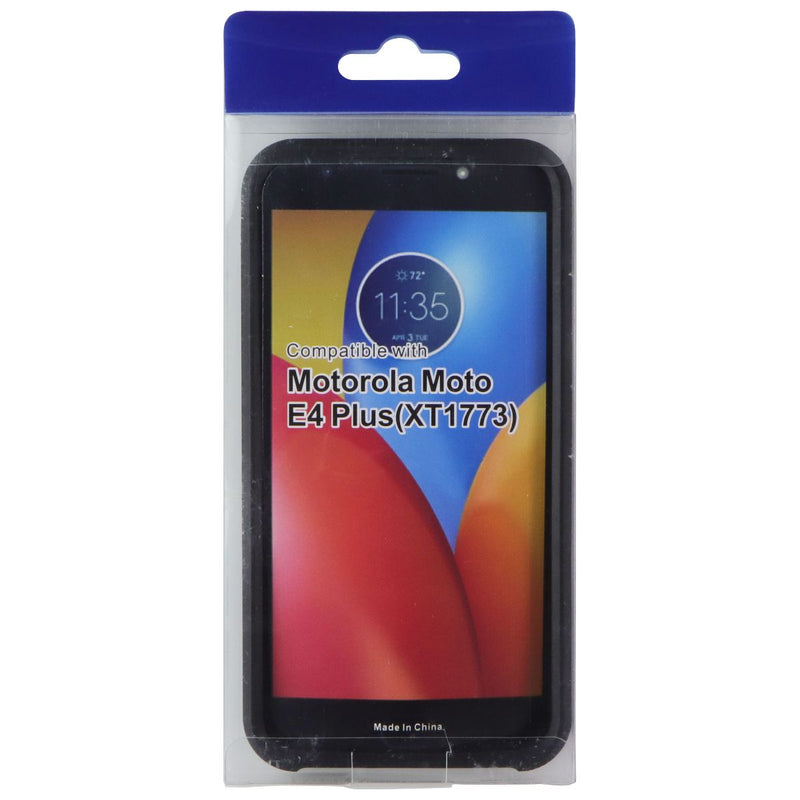 ASMYNA Premium Dual Layer Case for Motorola Moto E4 Plus - Black