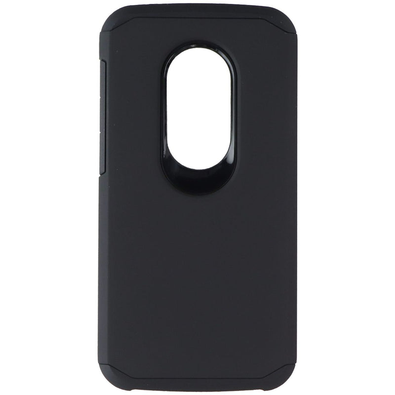 ASMYNA Premium Dual Layer Case for Motorola Moto E5 Play - Black