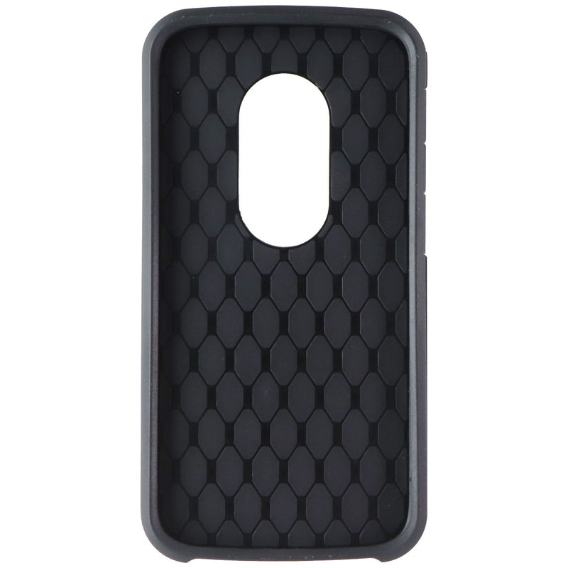 ASMYNA Premium Dual Layer Case for Motorola Moto E5 Play - Black