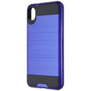 ASMYNA Premium Dual Layer Case for Motorola Moto E6 - Royal Blue Slate
