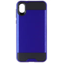 ASMYNA Premium Dual Layer Case for Motorola Moto E6 - Royal Blue Slate
