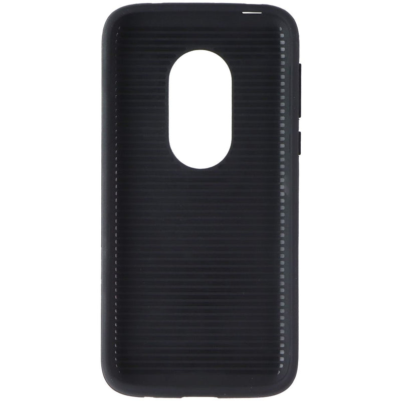 ASMYNA Premium Dual Layer Case for Motorola Moto G7 Play - Black Slate