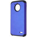 ASMYNA Premium Dual Layer Case for Motorola Moto E4 - Blue