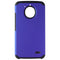ASMYNA Premium Dual Layer Case for Motorola Moto E4 - Blue
