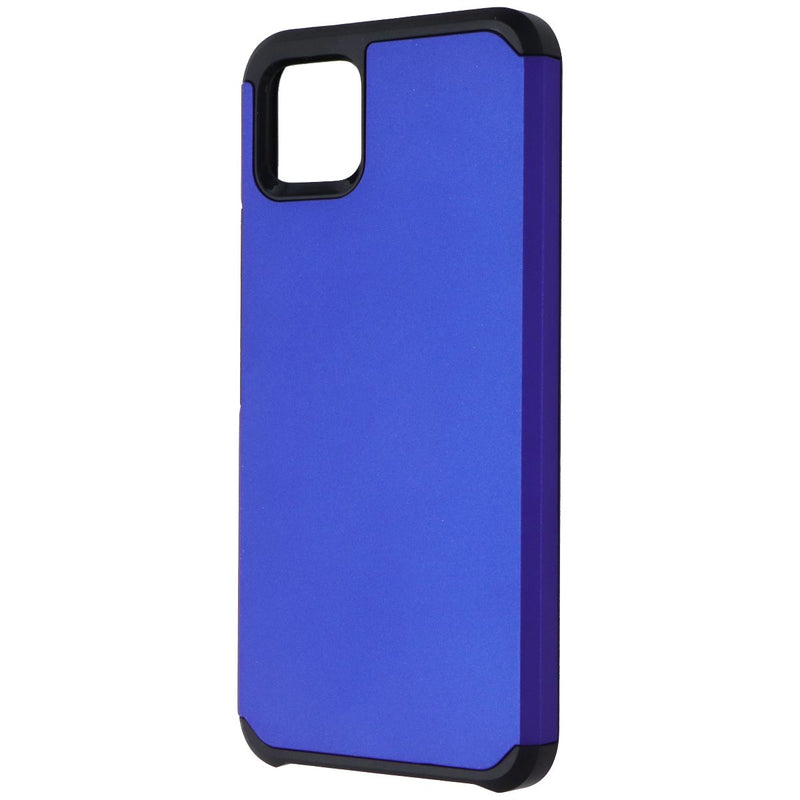 Asmyna Premium Dual Layer Case for Google Pixel 4 XL - Blue/Black