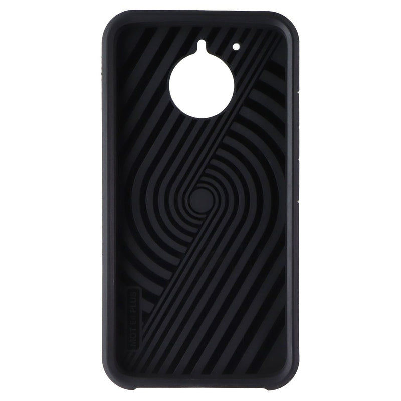 Asmyna Premium Dual Layer Case for Motorola Moto E4 Plus - Silver/Black