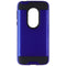 ASMYNA Premium Dual Layer Case for Motorola Moto G7 Play - Royal Blue Slate
