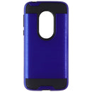 ASMYNA Premium Dual Layer Case for Motorola Moto G7 Play - Royal Blue Slate