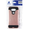 Asmyna Dual Layer Protective Case for LG G5 - Rose Gold / Black