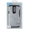 ASMYNA Hybrid Protective Cover Series Case for LG K40 - Silver / Black