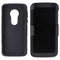 Asmyna Protective Cover & Holster Combo for Motorola Moto G6 Play - Black