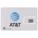 AT&T 5G SIM Card SKU 6818B - Triple Cut 3-in-1 - For Postpaid & Prepaid Devices