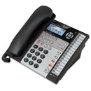 AT&T 1080 4-Line Small Business Expandable Corded Phone System - 1 Handset