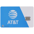 AT&T 5G Non-Activated Post & Prepaid Nano SIM Card - Blue (6531C)