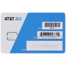 AT&T 5G Non-Activated Post & Prepaid Nano SIM Card - Blue (6531C)
