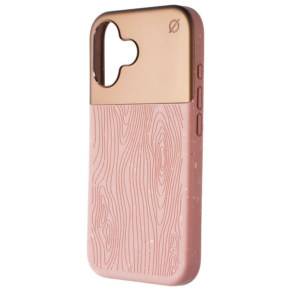 Atom Studios Split Wood Fiber Case for Apple iPhone 16 - Taupe