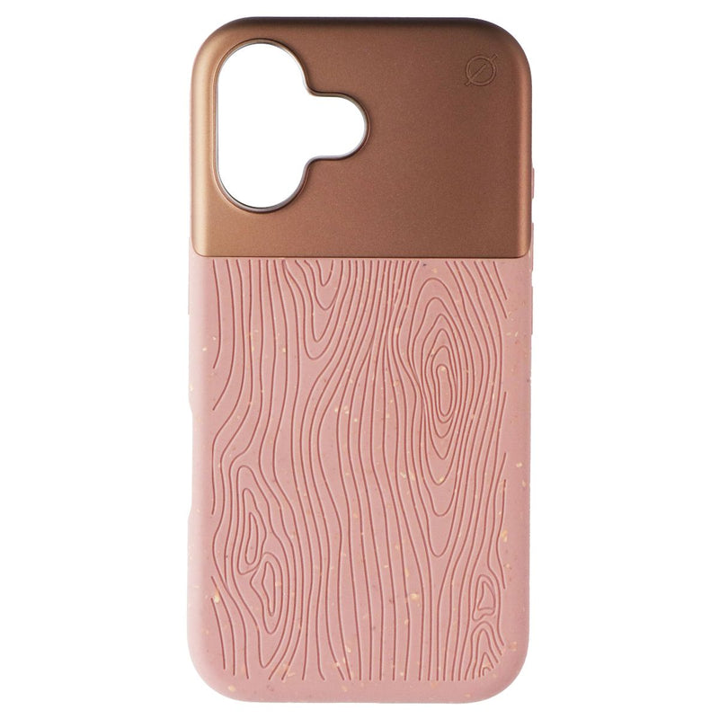 Atom Studios Split Wood Fiber Case for Apple iPhone 16 - Taupe
