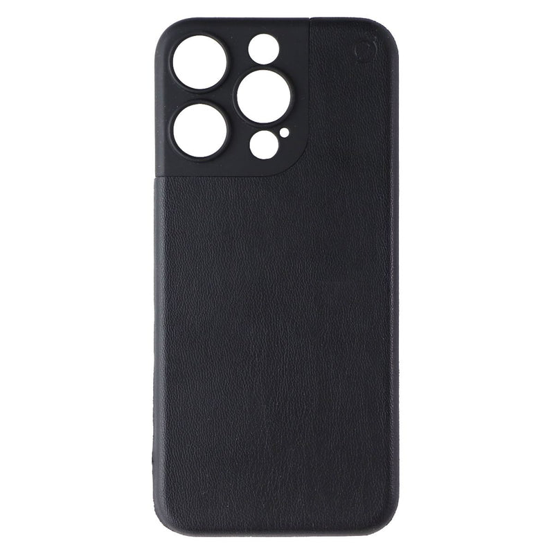 Atom Studios Agave Leather Case for MagSafe for Apple iPhone 16 Pro - Black