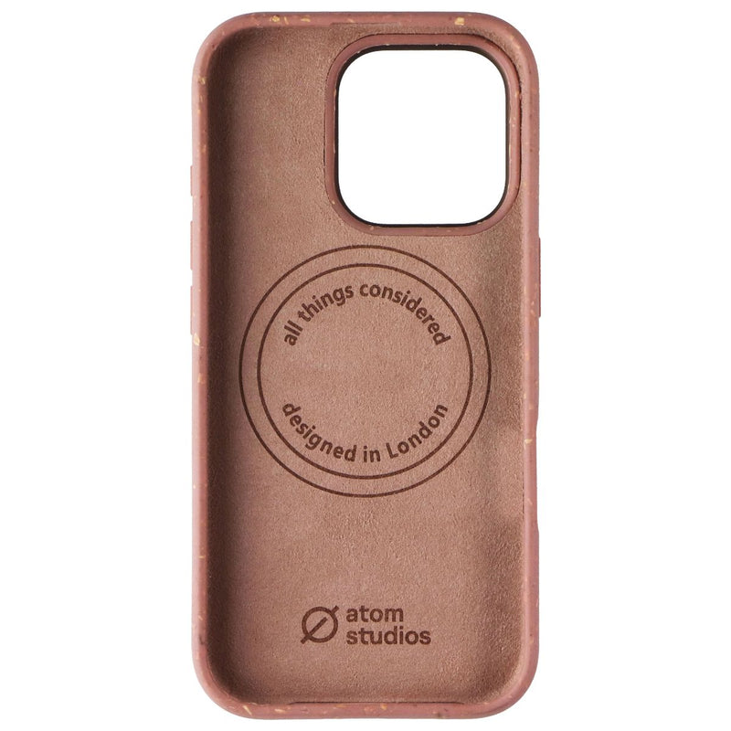 Atom Studios Split Wood Fiber Case for Apple iPhone 16 Pro - Taupe