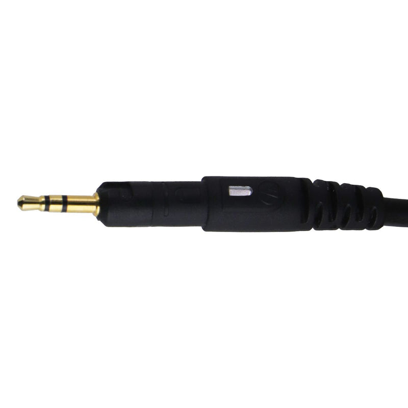 Audio Technica 2.5mm to 3.5mm Coiled Audio Cable with 1/4-inch Adapter - 14 Foot