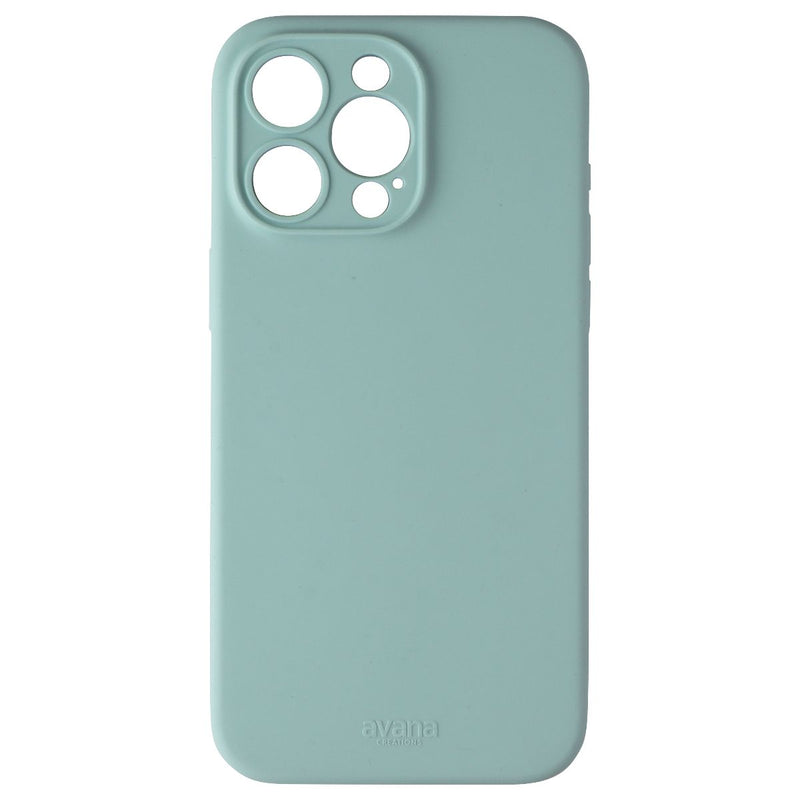 Avana Velvet Series Silicone Case for MagSafe for iPhone 15 Pro Max - Sage