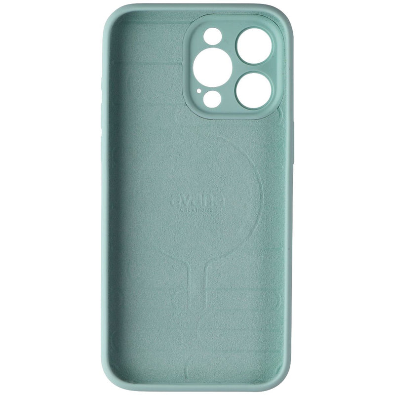 Avana Velvet Series Silicone Case for MagSafe for iPhone 15 Pro Max - Sage