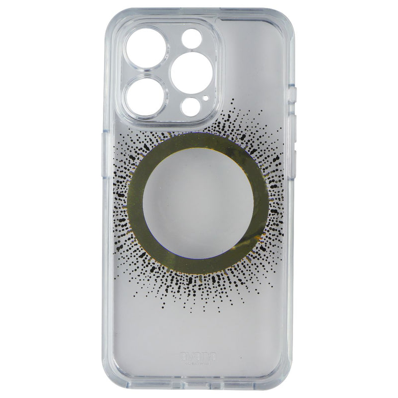 Avana Aura Series Case for MagSafe for Apple iPhone 15 Pro - Clear/Gold