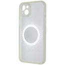 Avana Aura Series Case for MagSafe for Apple iPhone 15 Plus - Clear/Chrome