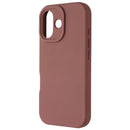 Avana Velvet Mocha Series Hard Silicone Case for Apple iPhone 17 - Mocha Brown